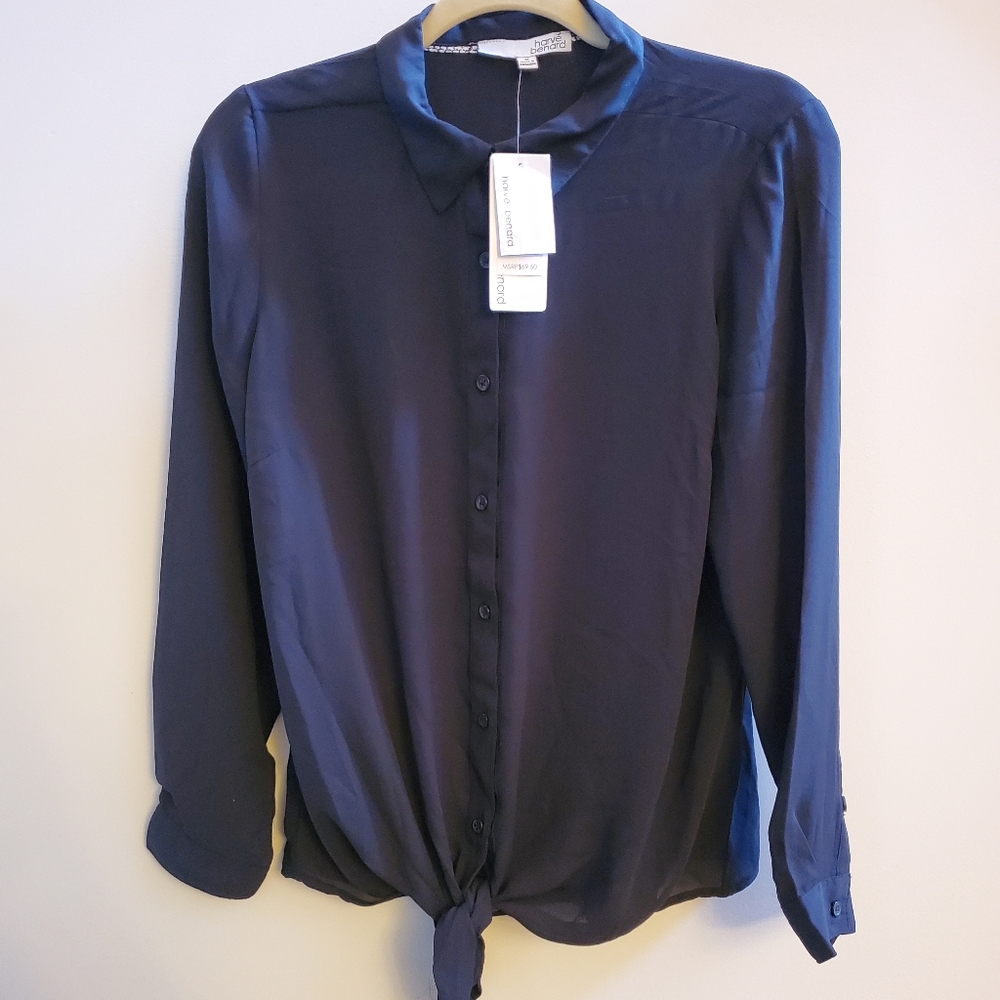 harve benard Chiffon Long Sleeve